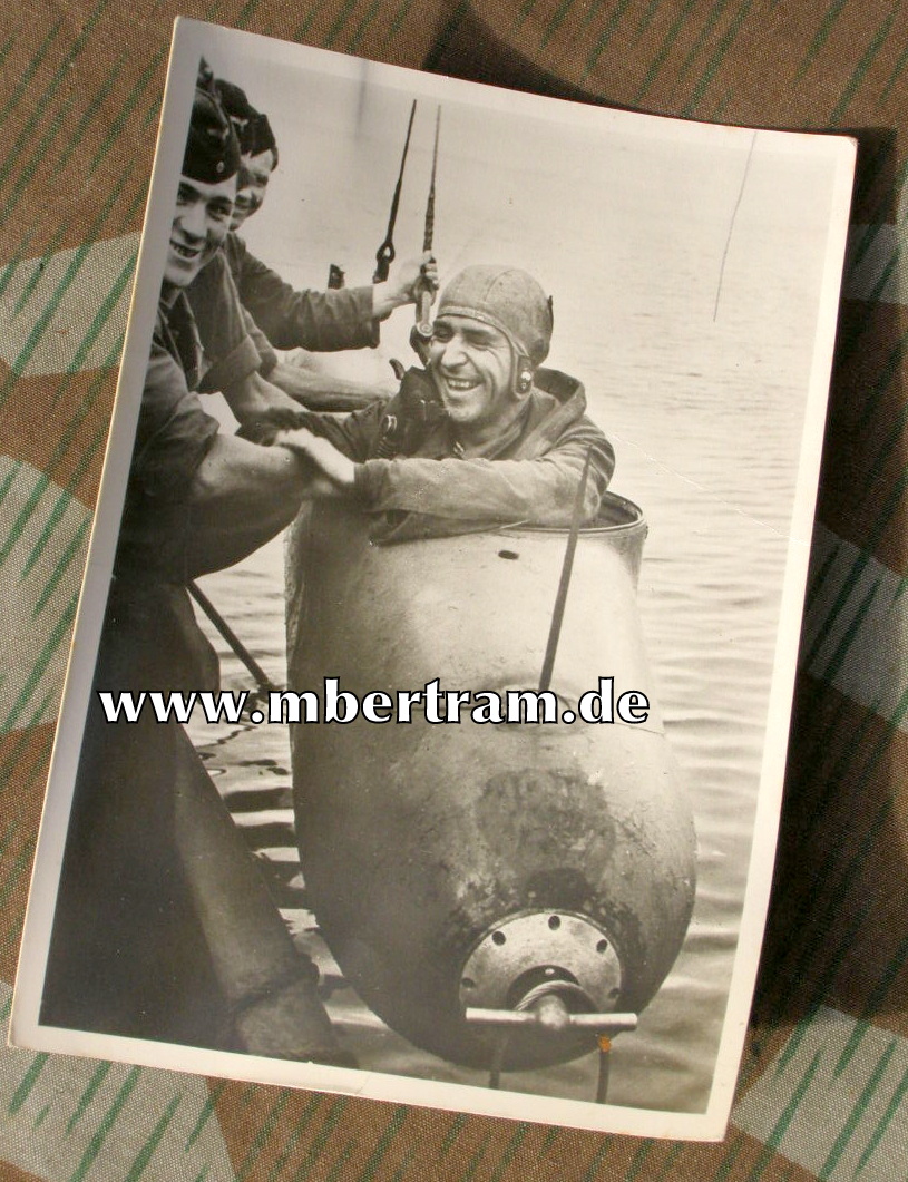 Kleinkampfmittel der Kriegsmarine - Ein Mann Torpedo