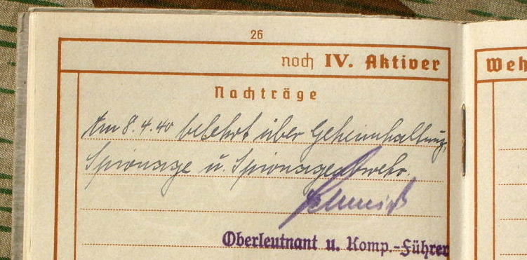 11385-12 Dokumente: 1. Inf. Rgt. 39 , Nachr. Zug, Düsseldorf, EK 2....