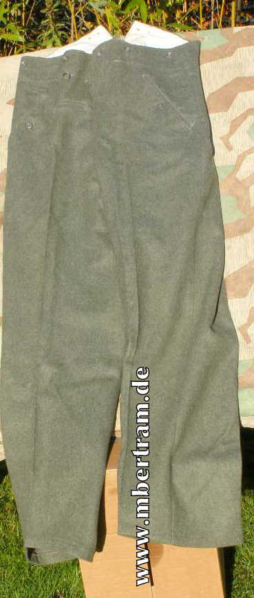 Wehrmacht, grade Hose M 41/42, Kammerstück, Z 1-2