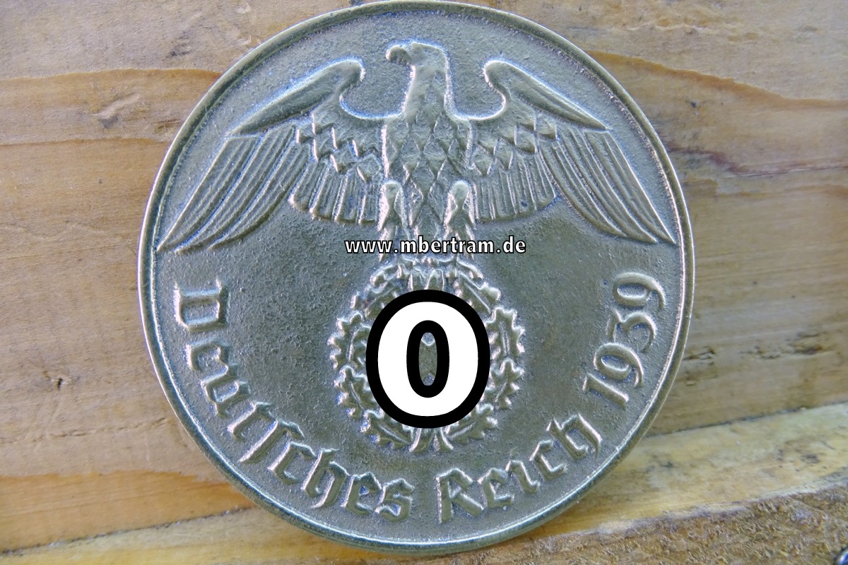Replik: Große Messing Medaille Deutsches Reich 1939.