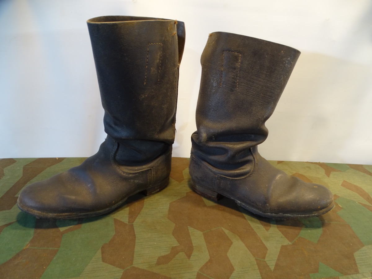 2. Weltkrieg. Ein Paar Kampfstiefel für Mannschaften ( sog. Knobelbecher )