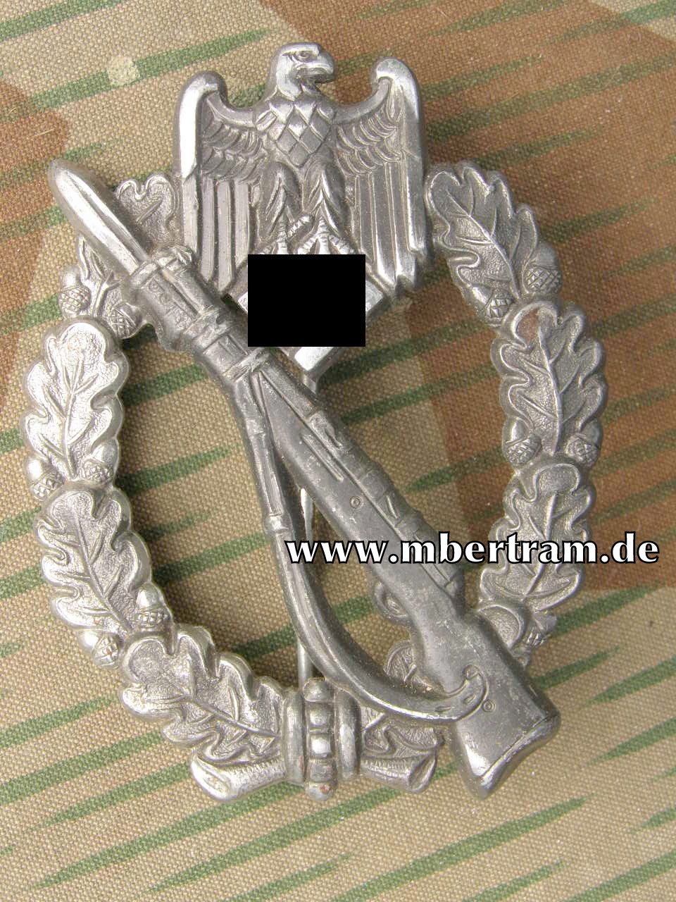 Infanterie Sturmabzeichen in Silber. Feinzink