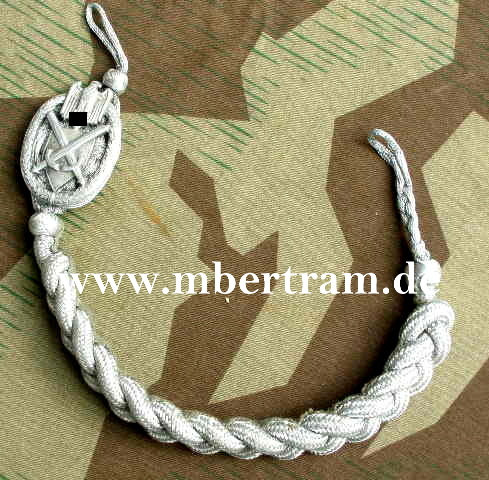 WEHRMACHT SCHÜTZENSCHNUR NEUER ART 1.STUFE