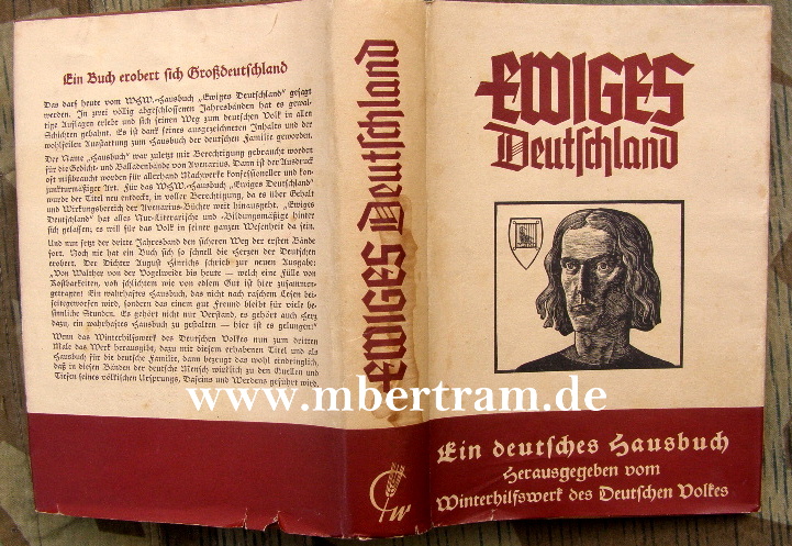 Ewiges Deutschland: Ein dt. Hausbuch. 1941, WHW, 352 S.