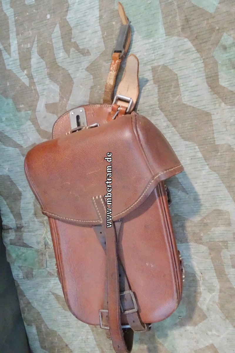 Wehrmacht Kavallerie Packtasche 34, rechte Seite, Reiter Gepäck, Hst. gmk 41 ( 1941)