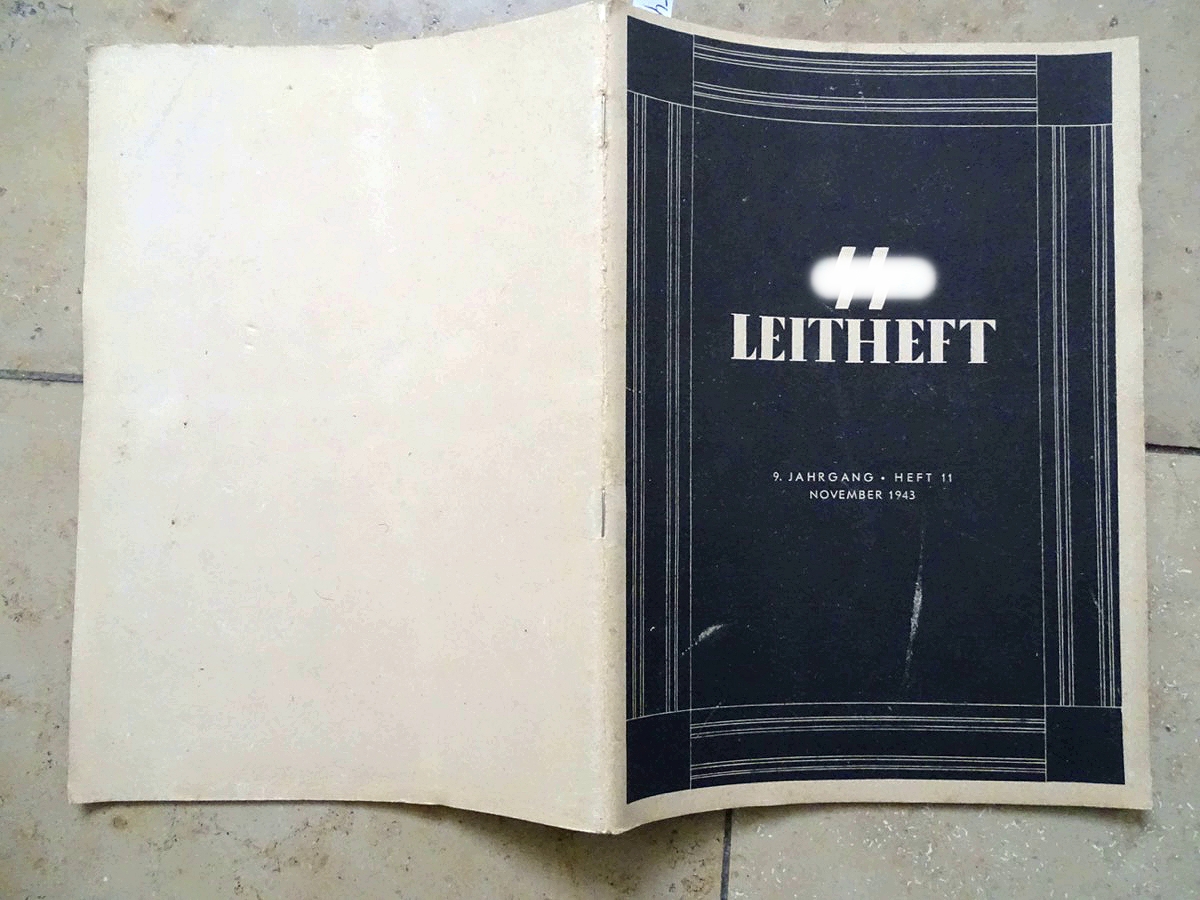 Reichsführer SS: SS Leitheft, 9 Jhg.1943, Heft 11