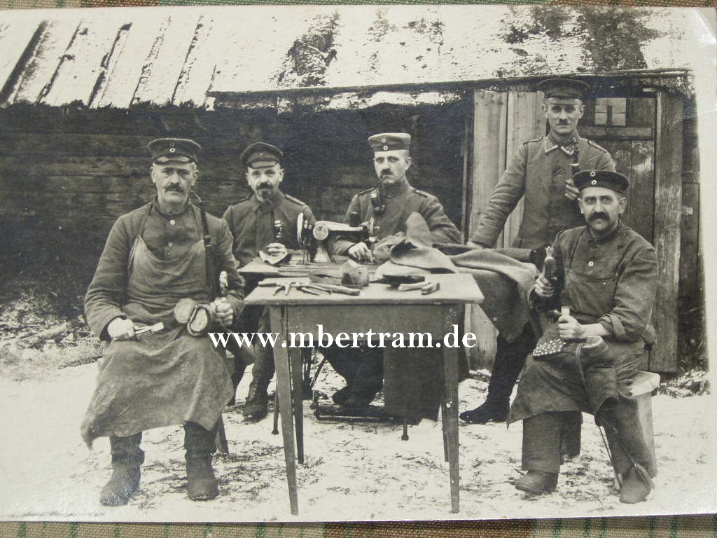 Feldschusterrei 1. WK, Inf. Rgt. 7, 3. Komp. 1918, gelaufen.