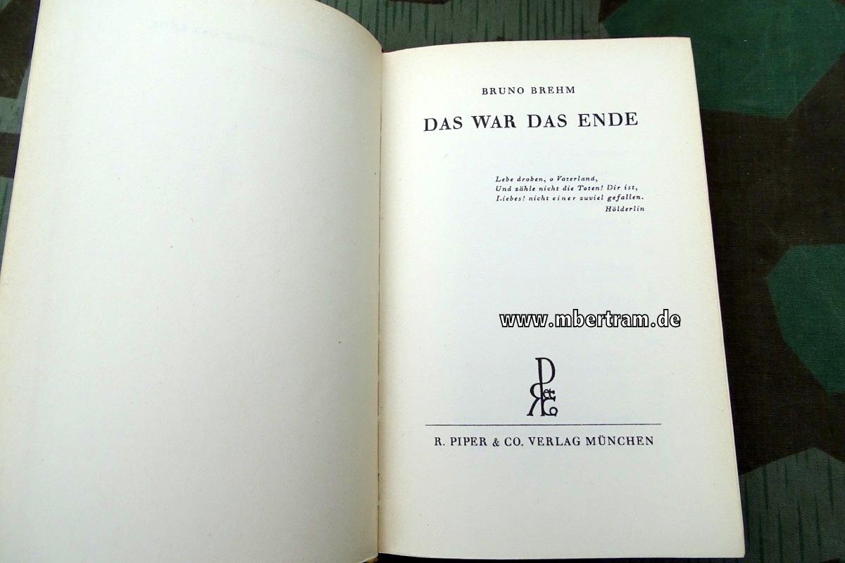 Brehm, Bruno: Trilogie vom Weltkrieg, 3 Bände zur habsburgischen Monarchie.