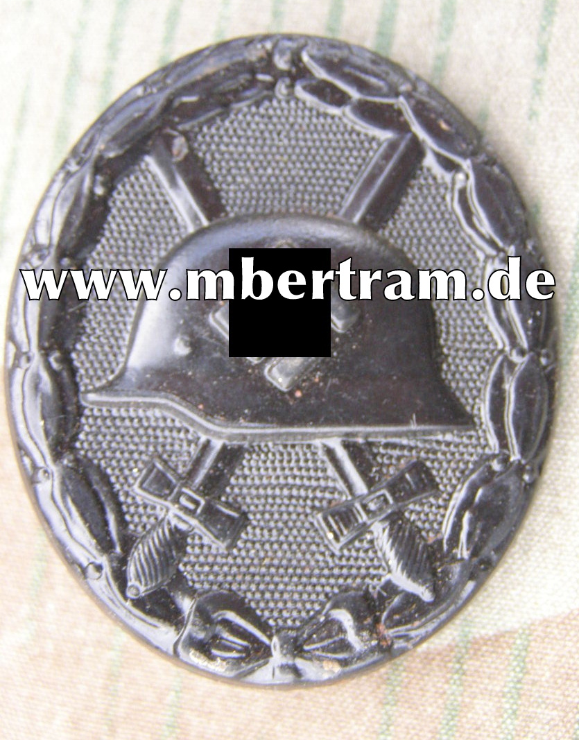 Verwundeten Abzeichen 1939, schwarz. Eisen