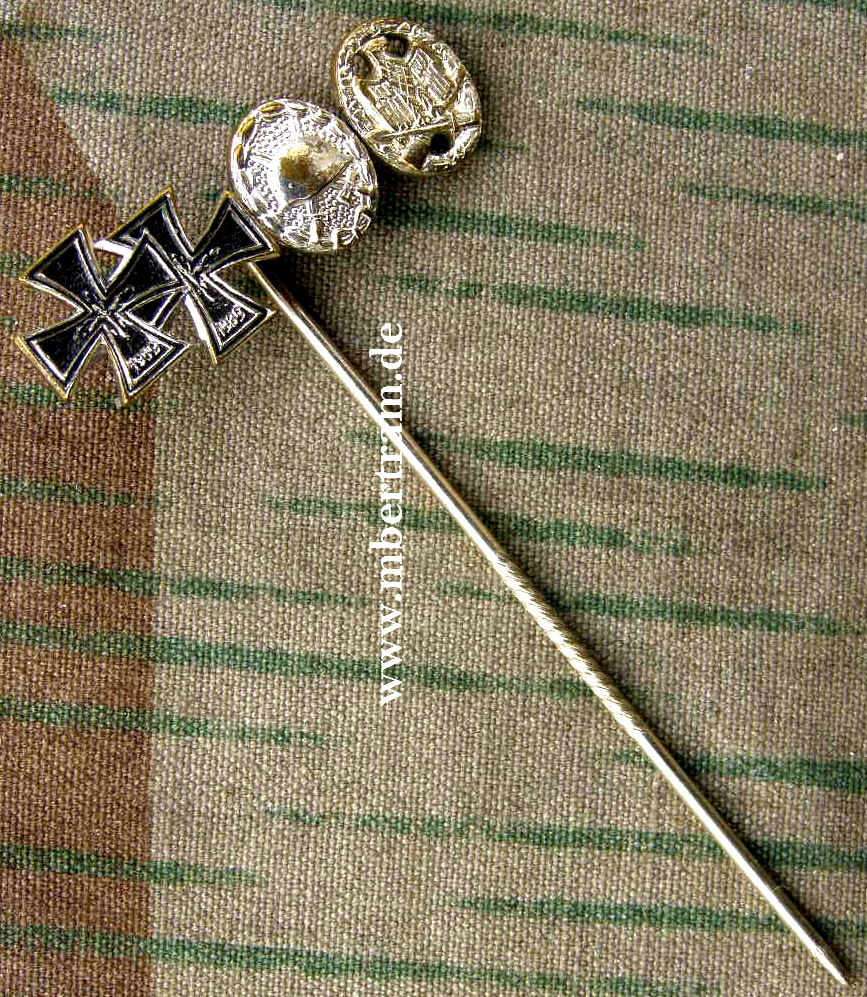 4er Miniaturenspange 1957er EK1u.2,VWA,Si, Allg St Abz-