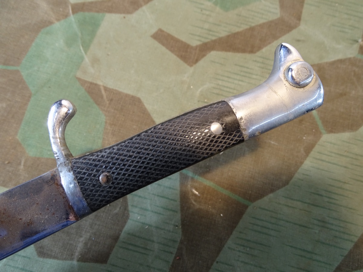 Aufpflanzbares Wehrmachts Extra Seitengewehr KS 98, ohne Scheide