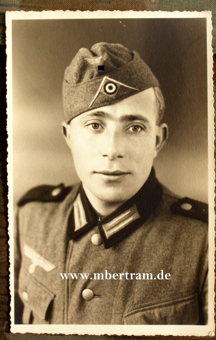 Schütze, Uniform M 36, Schiffchen mit Soutachewinkel