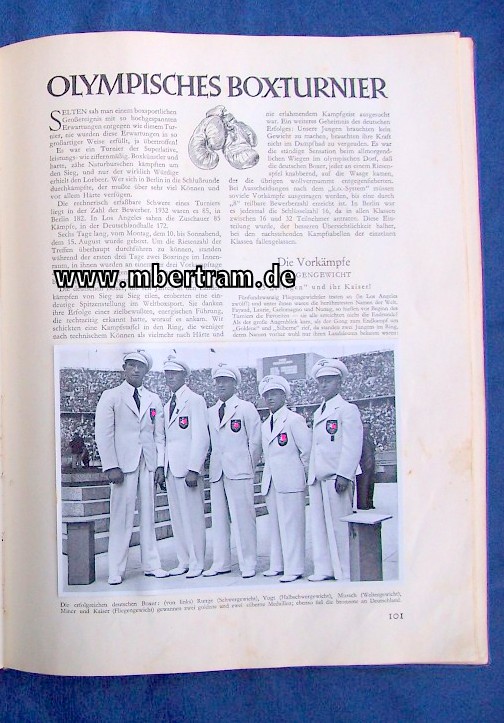 Zigarettenbilder Album "Die Olympischen Spiele 1936" Bd.II