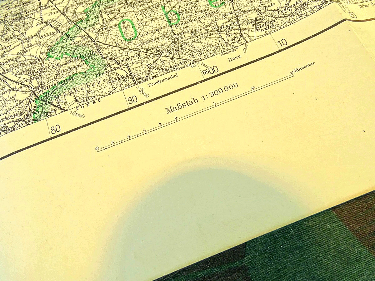 "Reichskarte Reichsgau Wartheland 1941" großer Reichsadler auf Front "Reichskarte Reichsgau Wartheland 1941" großer Reichsadler auf Front