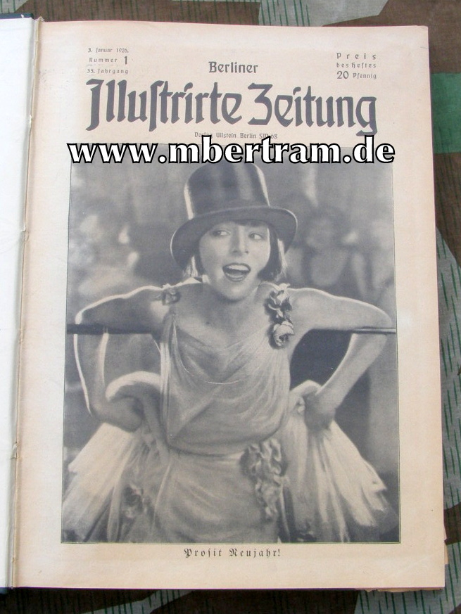 Berliner Illustrierte Zeitung, 35 Jahrgang, 1926, 20 Zeitungen