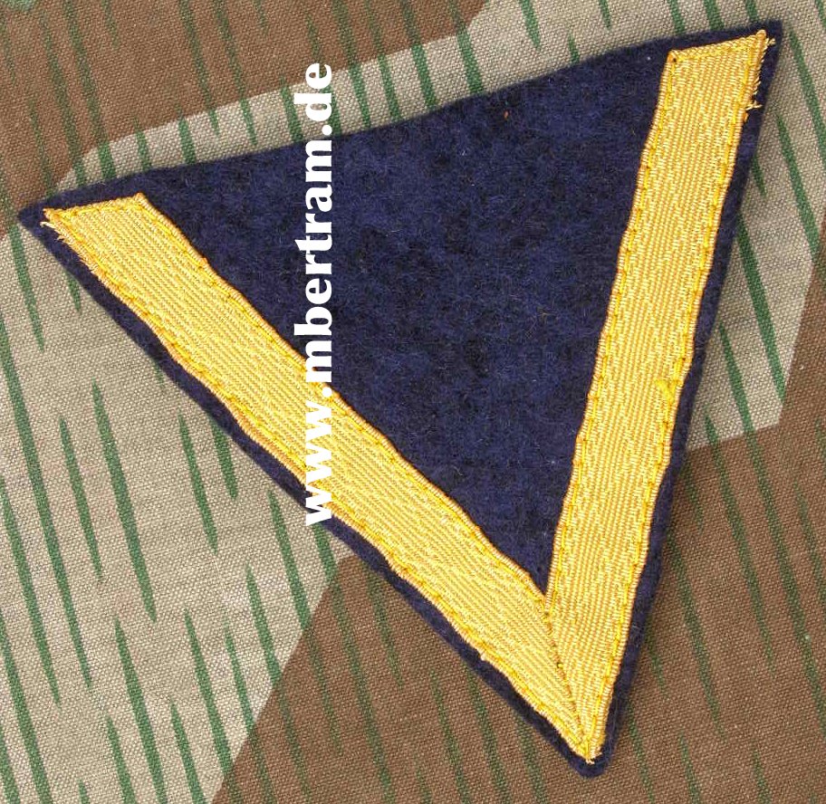 Kriegsmarine, Ärmelabzeichen Obergefreiter, für die blaue Uniform