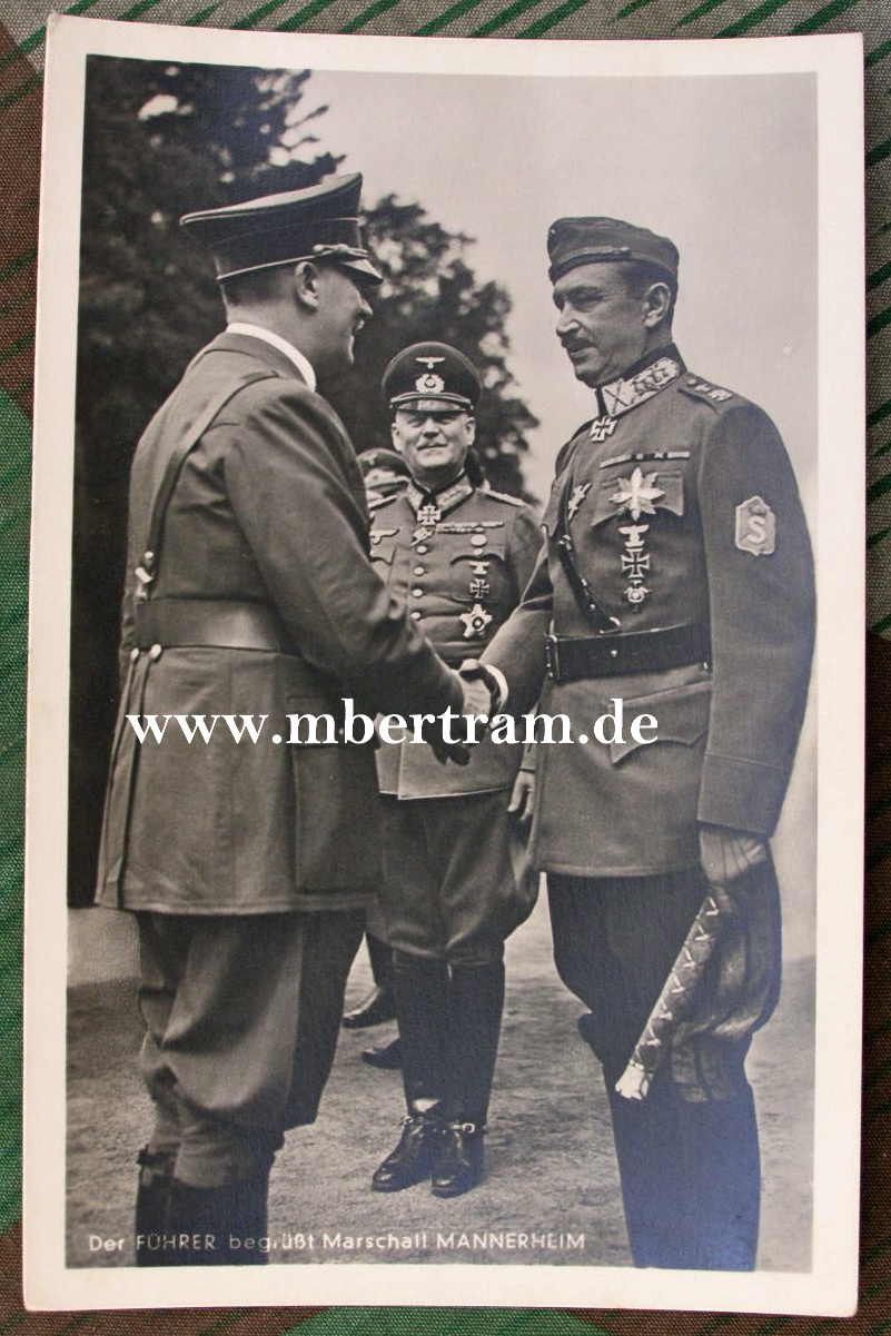 Wehrmacht Ritterkreuzträger : "Marschall Mannerheim"