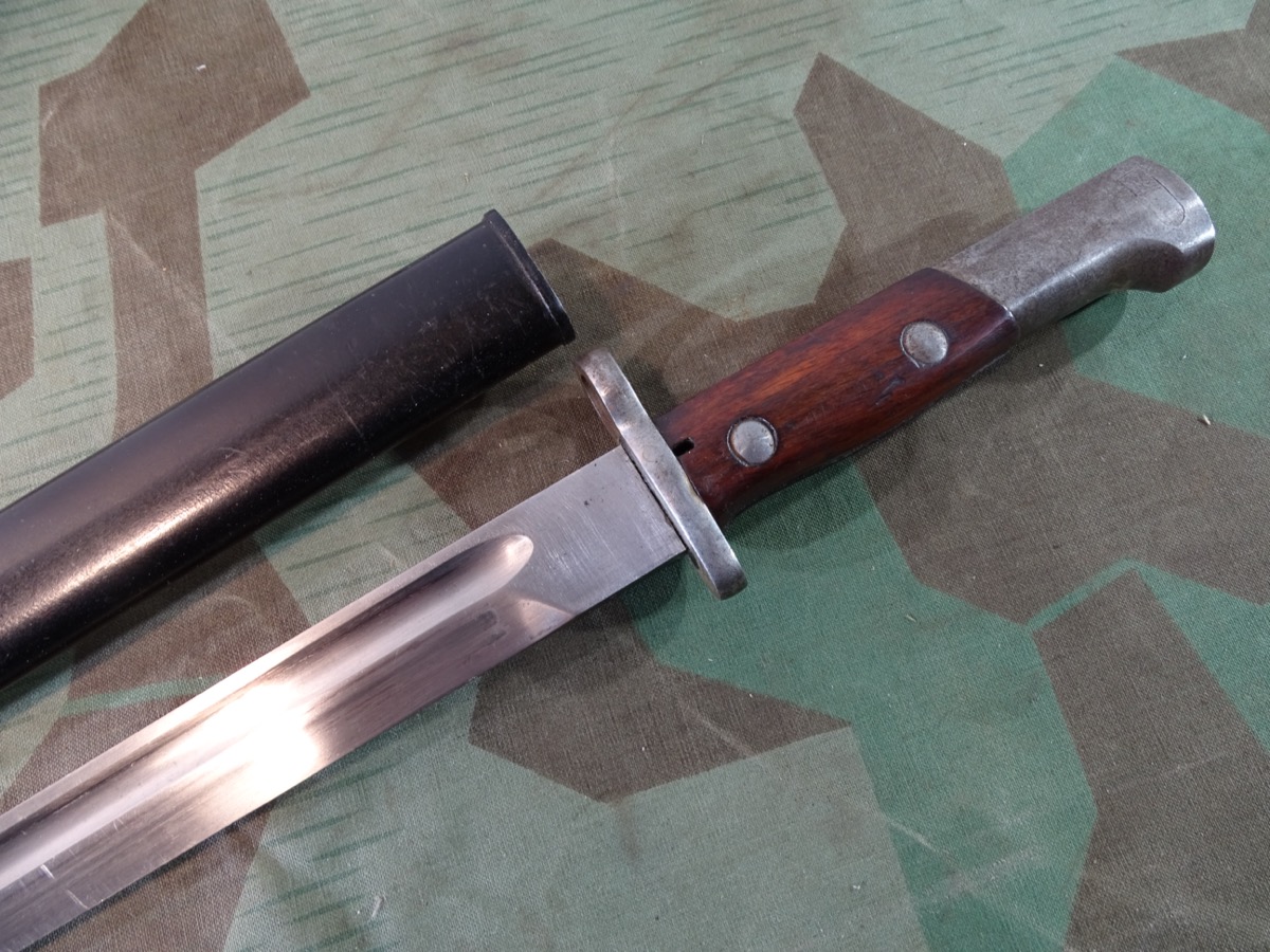 Bajonett / Seitengewehr FN Mauser 98 Lang , guter Zustand