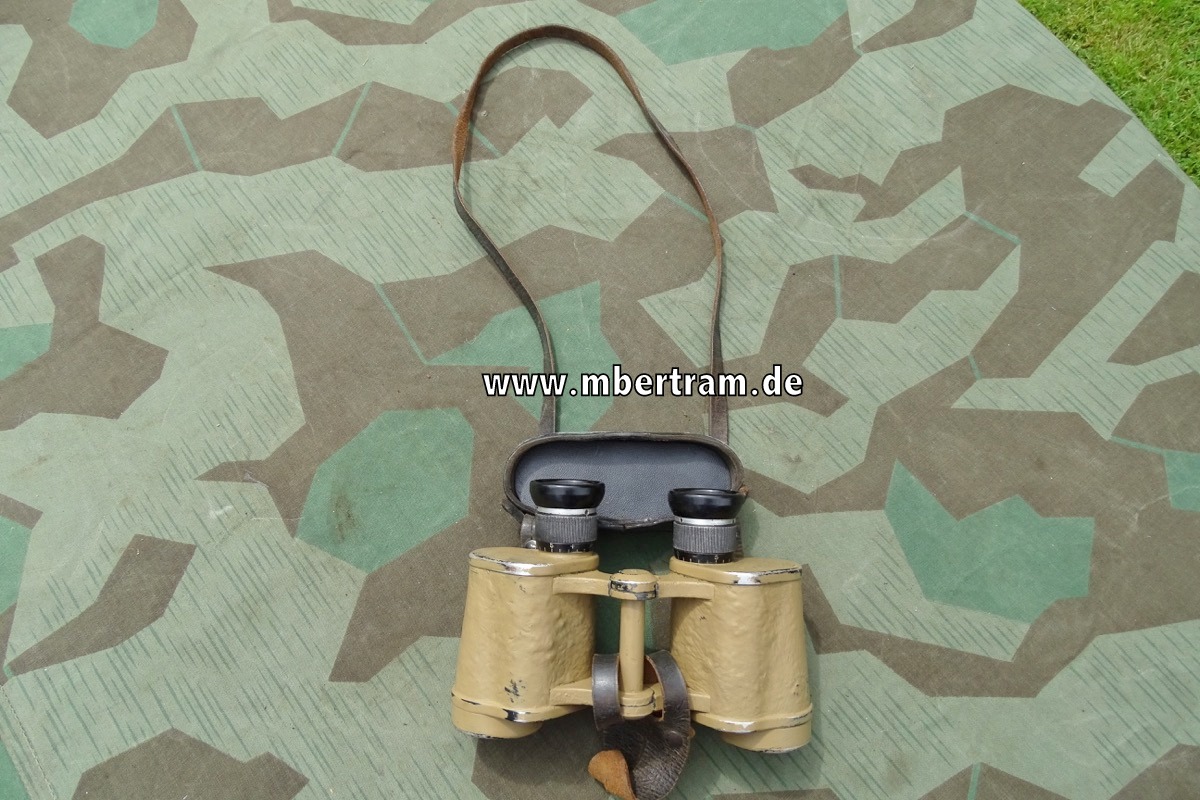 Wehrmachts Dienstglas 6x30,  "dow" ('Opticotechna GmbH, Prerau / Protektorat' )