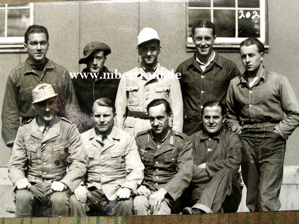 Angehöriger dt. Afrikakorps in kanad. Gefangenenlager 1941