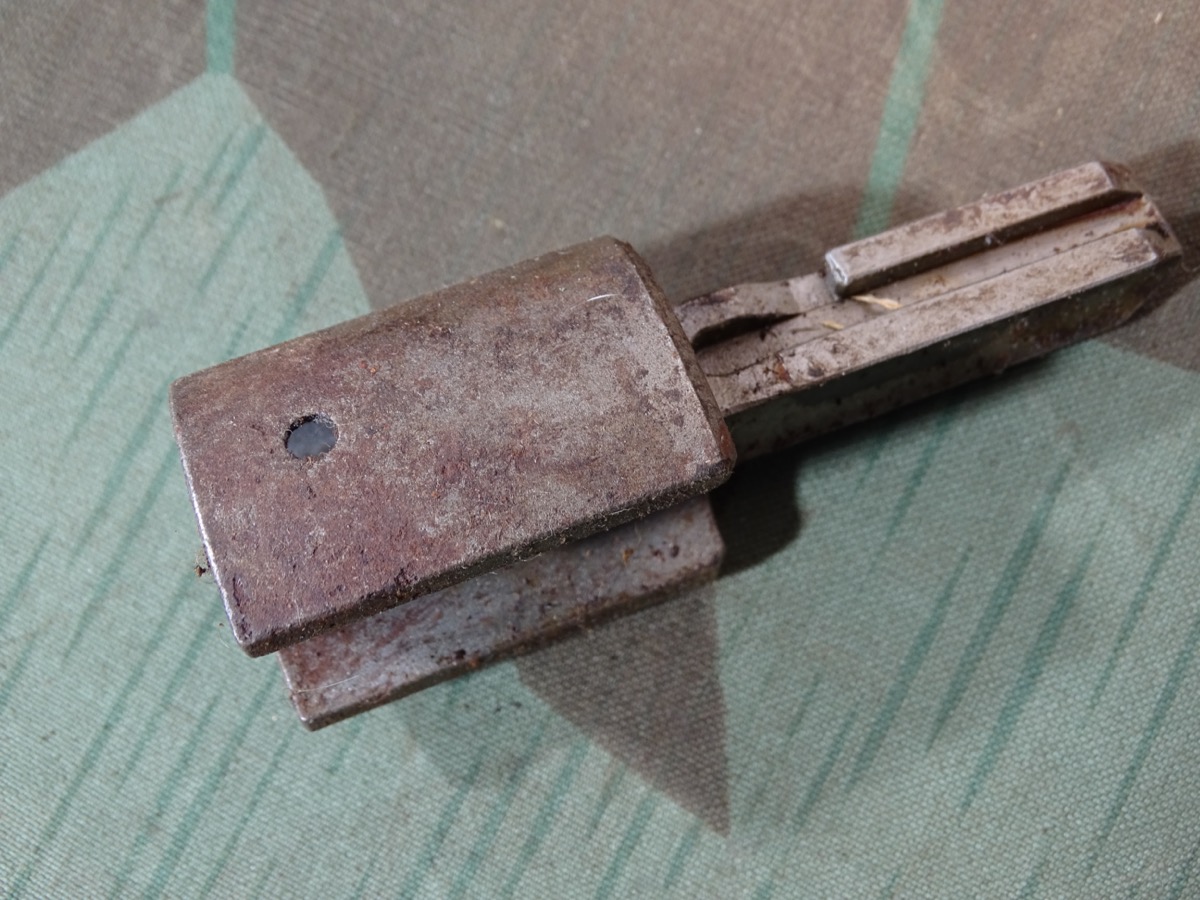 Später original K98 Bajonetthalter für den Standart Karabiner der Wehrmacht