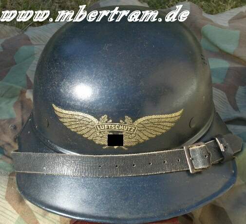 LS Gladiatorform m. Originalwappen, dunkelblau, sehr gut