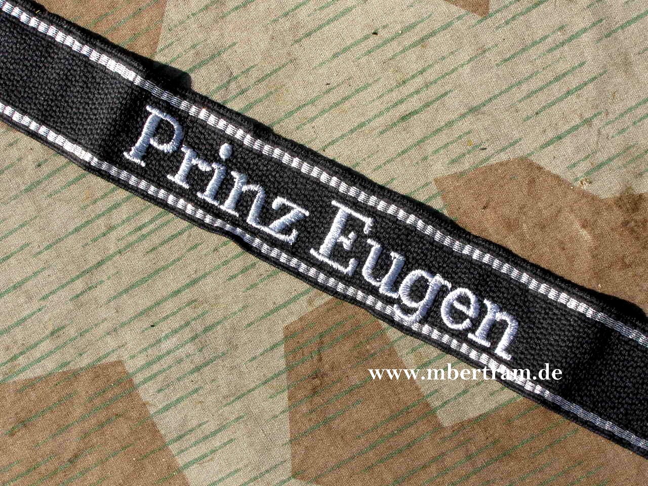 Replik: Ärmelband Waffen SS" Prinz Eugen",