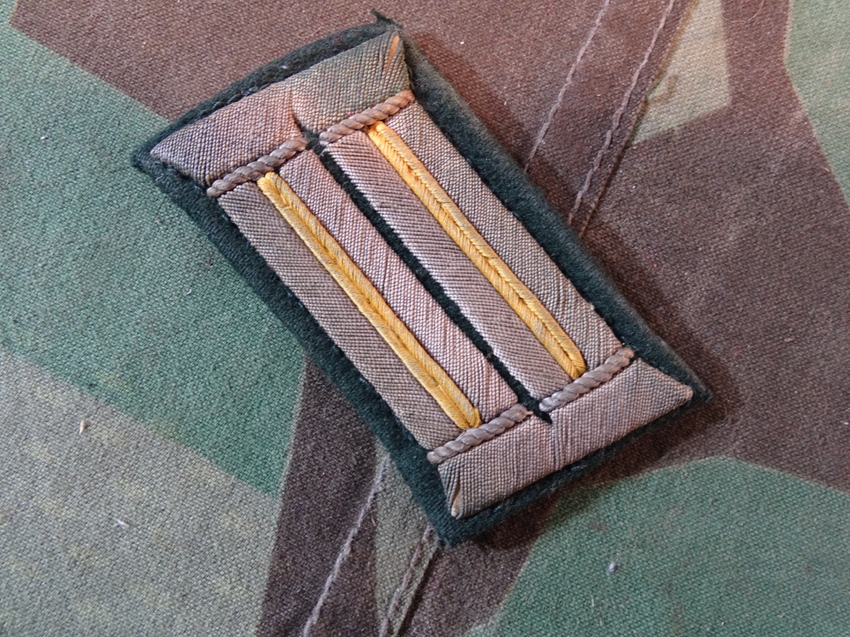 Kragenspiegel Kavallerie Offizier oder Marine Artillerie für die Feldbluse