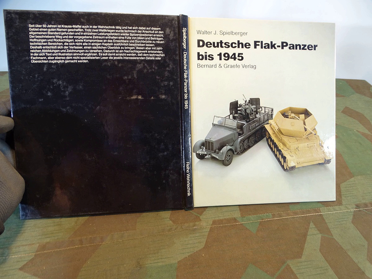 W.J. Spielberger : Deutsche Flak Panzer, 115 Skizzen, 184 Fotos, 136 S. 