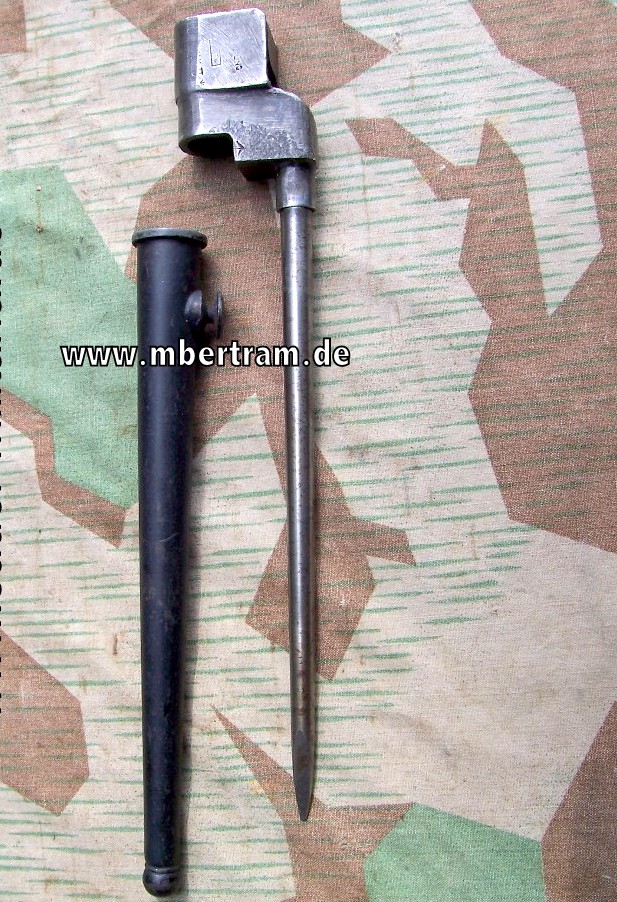 Britisches Spike Bajonett zum Enfield Gew.