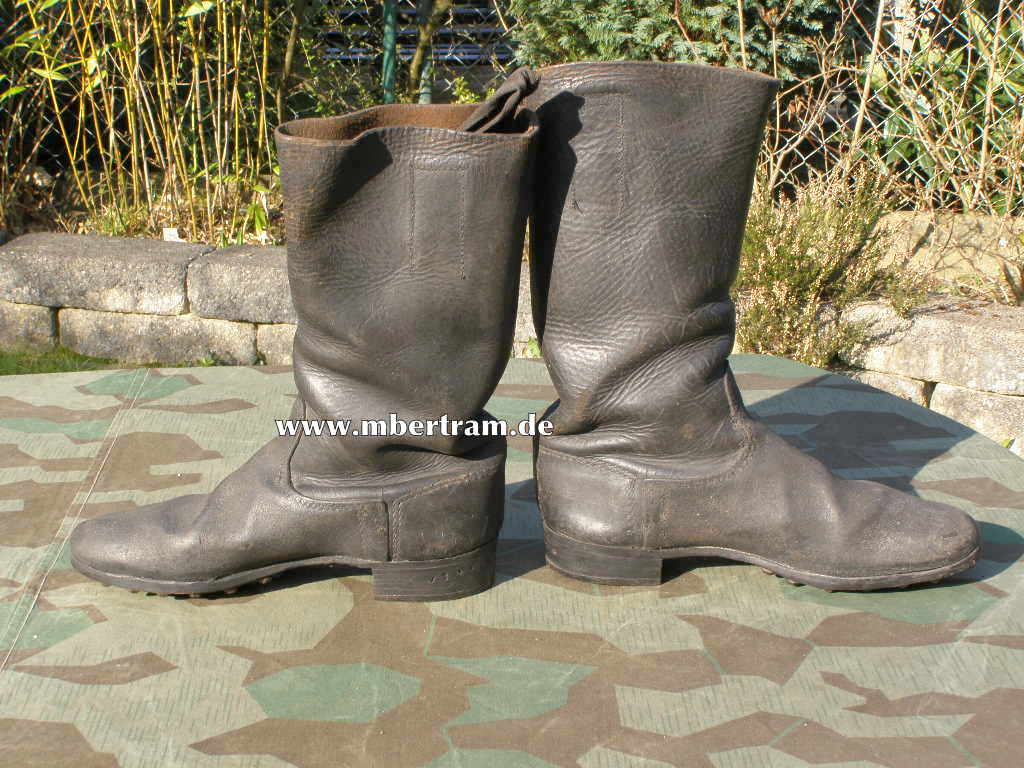 Wehrmacht Panzer Mannschafts - und Uffz. Stiefel, ca. 43