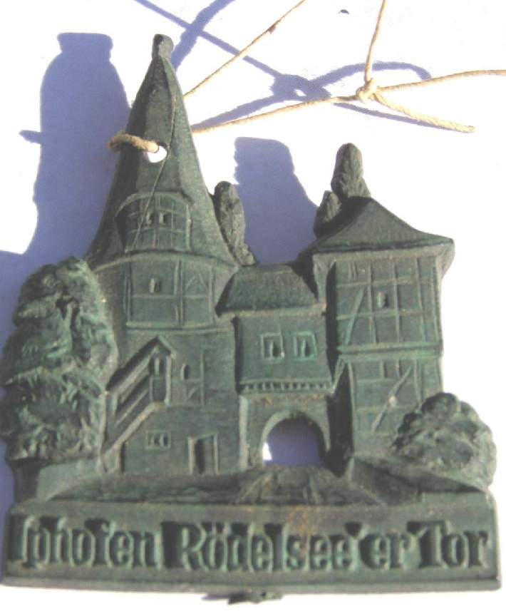 WHW/ DRK 1940/41, Stadttore Kst., Iphofen Rödelsee`er Tor