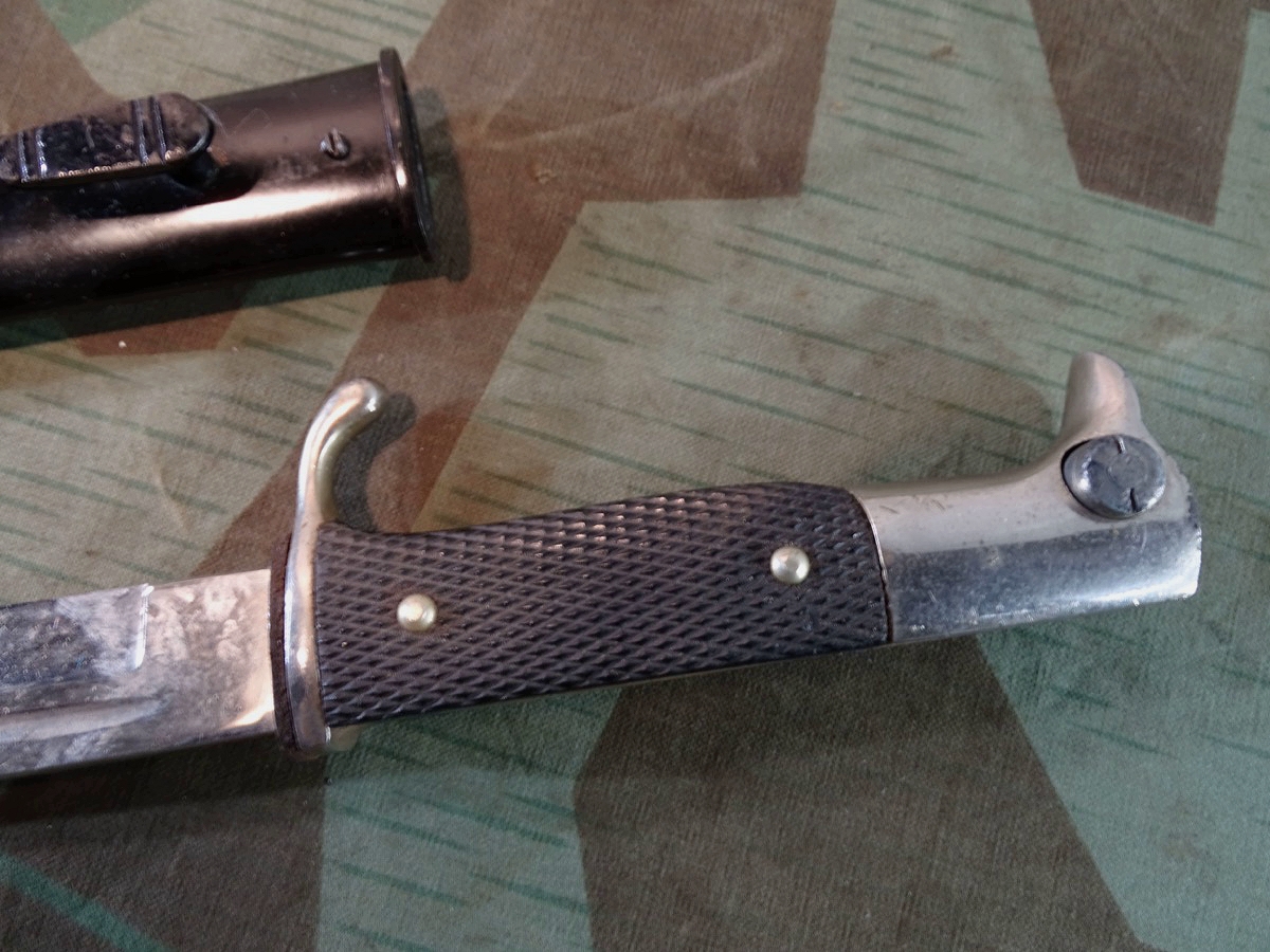 Luftwaffe oder Kavallerie Extra Seitengewehr KS 98 mit kurzer Messerklinge, A Wingen SG Luftwaffe oder Kavallerie Extra Seitengewehr KS 98 mit kurzer Messerklinge, A Wingen SG