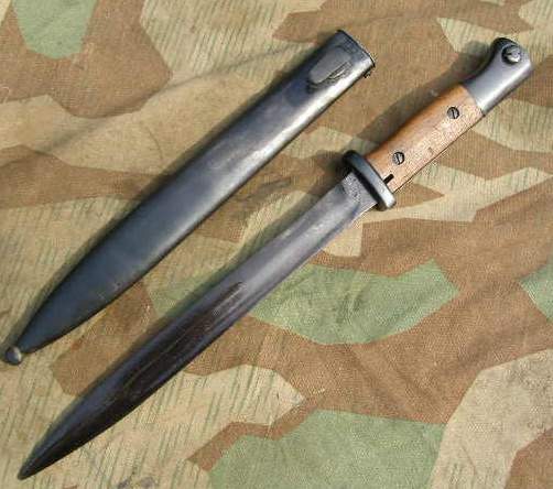 SEITENGEWEHR 84/98 DEUTSCHES REICH, "42 asw . Nrgl.