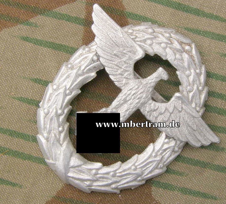 Polizei Schirmmützenadler für Mannschaften , ältere Form
