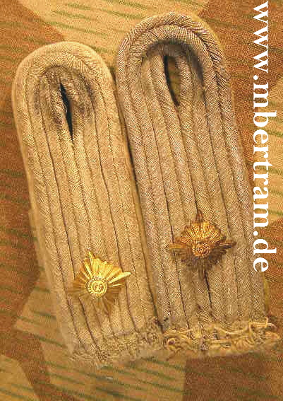 Paar Schulterklappen, ObLtn., Infanterie, zum einnähen