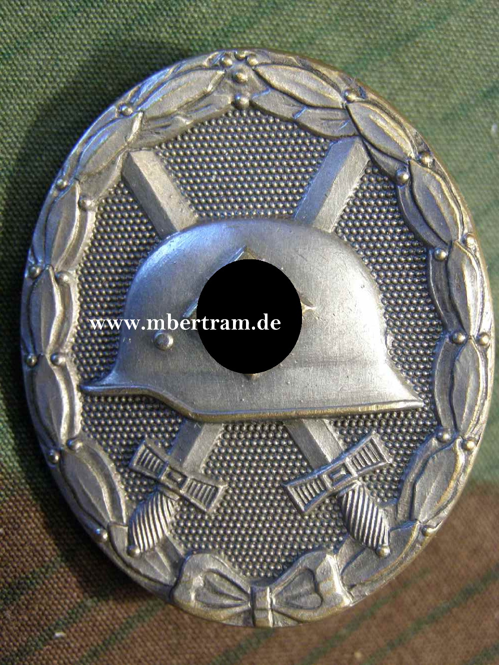 VERWUNDETEN ABZEICHEN 1939, SILBER,BUNTMETALL, L/56