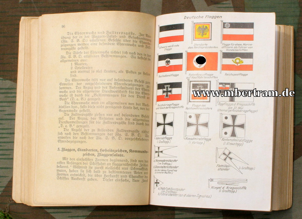 11615-5 Leitfaden für den Dienstunterricht in der Reichsmarine, 1934