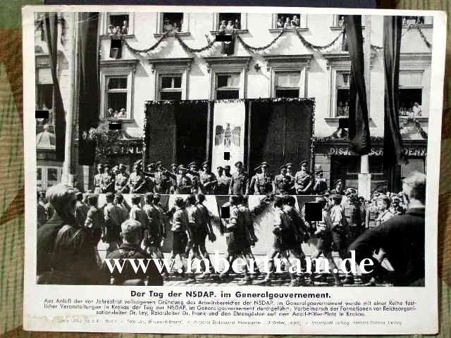 Der Tag d.NSDAP im Generalgouvernment, A.H.Platz Krakau