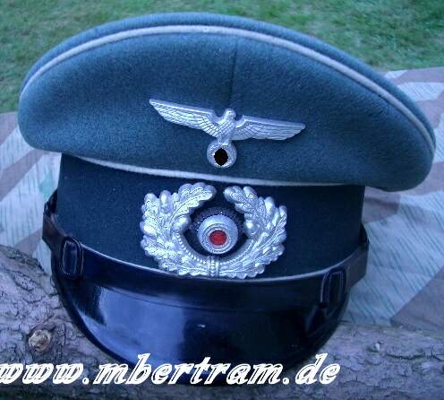 Wehrmacht Mannschafts Schirmmütze Infanterie, Erel