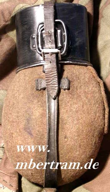 Feldflasche M 31, nummerngleicher Hersteller " ZP St Z 1939"