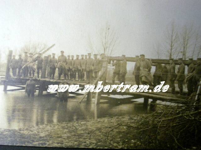 Dienstzeitalbum Pionier Leutnant 2.Pionier Batl. No. 4" 1915. 96 Bilder