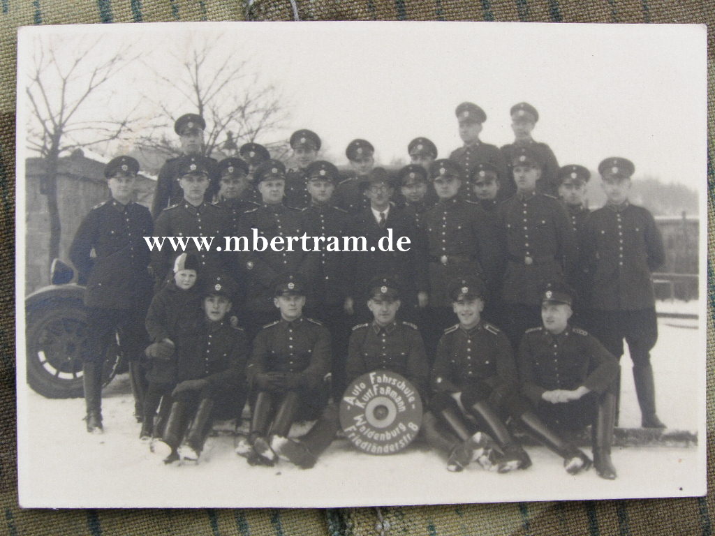 Polizeifoto Auto Fahrschule Kurt Farmann, Waldenburg