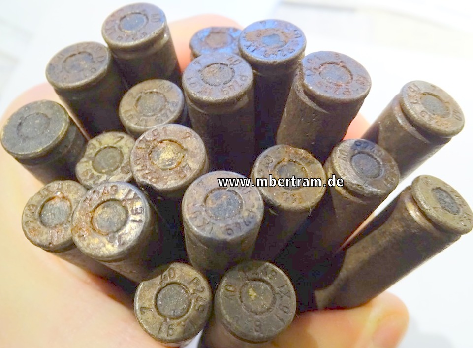 K 98/ MG 34/42. Standartmunition Kaliber 8x57, Z 3