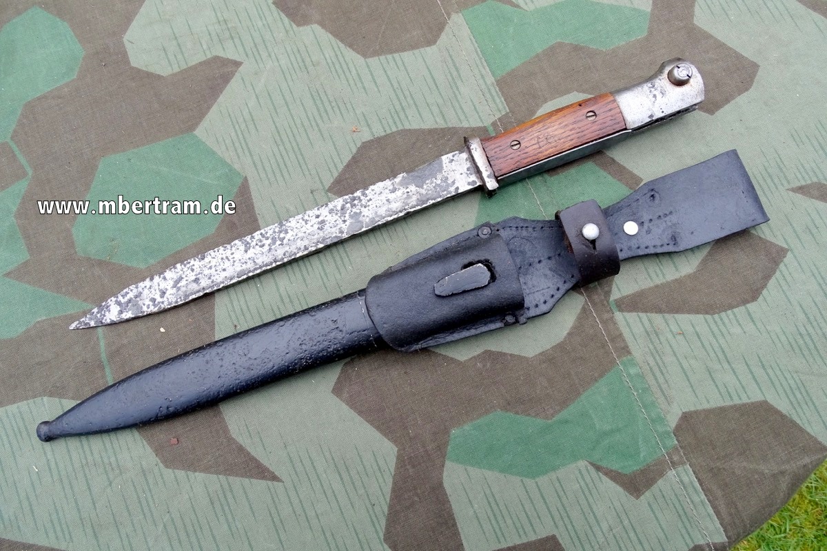 Standart Seitengewehr 84/98, 2. Weltkrieg,  Wehrmacht / Waffen-SS, Fundstück