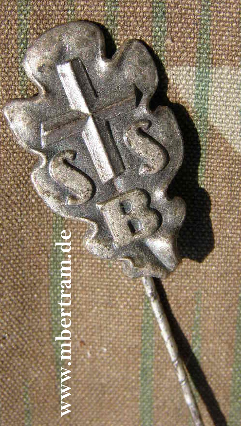 Unbekanntes Mitgliedsabzeichen Eichenlaub, Kreuz, SSB/SBS