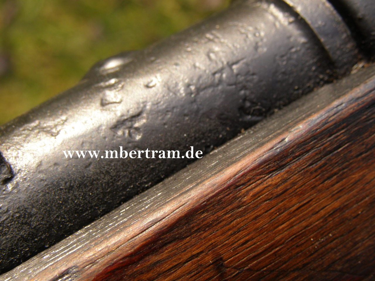 10508-16 Wehrmachts Deko K 98, "ce" Sauer & Sohn, Suhl" um 1943