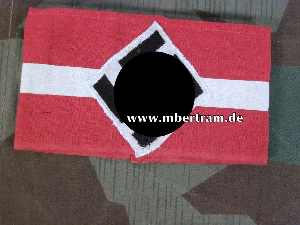 HJ Armbinde, aufgesticktes HK
