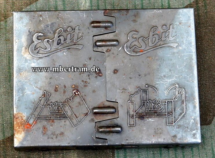Wehrmacht Esbit Kocher DRP u. Ausl. Patent