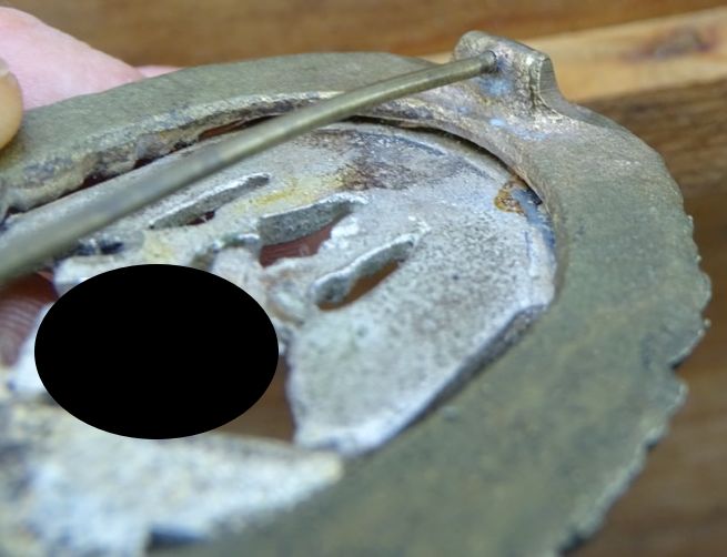 Replik: Allgemeines Sturmabzeichen mit Einsatzzahl 100